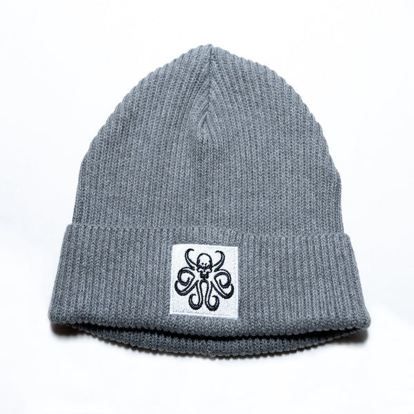 Fisherman rib organic beanie