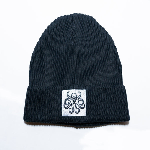 Fisherman rib organic beanie