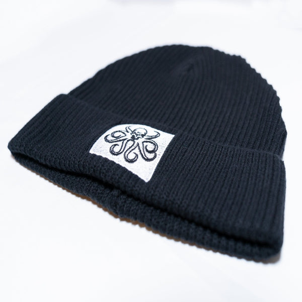 Fisherman rib organic beanie