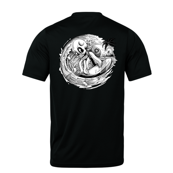 Mens Premium SB range - Casey Surfing Skull Tee